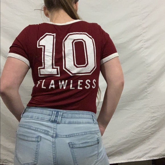 Maroon crop top tie up shirt by electric pink - Picture 3 of 8